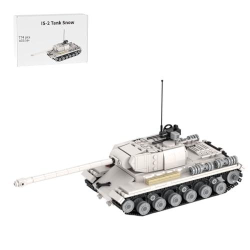 Bricksdiytoy is-2 Schwerer Panzer Militär-Bauset, SPBrix Design Sowjetischer WW2-Kampfpanzer JS-2, Detailliertes Sammler-Modell, Deko für Zuhause & Historische Ausstellungen-774 Teile Bricksdiytoy is-2 Schwerer Panzer Militär-Bauset, SPBrix Design Sowjetischer WW2-Kampfpanzer JS-2, Detailliertes Sammler-Modell, Deko für Zuhause & Historische Ausstellungen-774 Teile von Bricksdiytoy