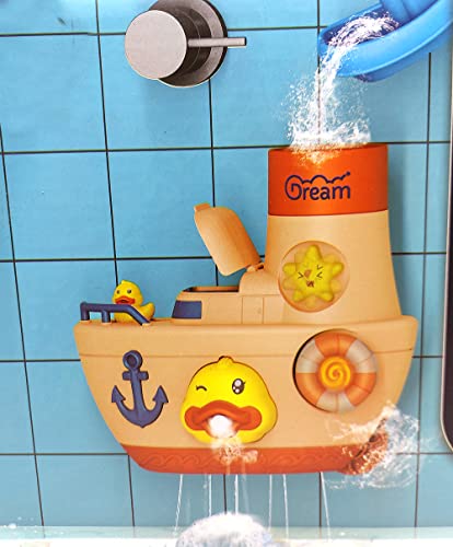 【𝙋𝙧𝙞𝙢𝙚 𝘿𝙚𝙖𝙡】 Badespielzeug Schiffchen für die Badewanne, Wasserspielzeug benötigt Keine Batterien von Brigamo