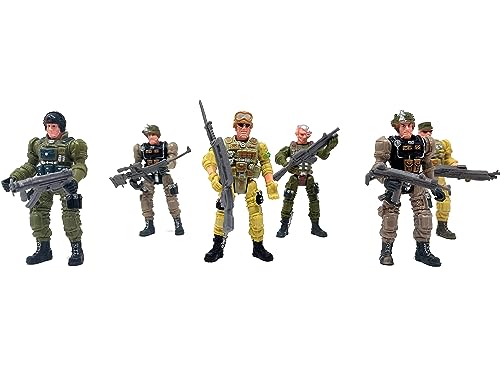 Brigamo 【𝙋𝙧𝙞𝙢𝙚 𝘿𝙚𝙖𝙡】 6 Stück Soldaten Figuren, Actionfiguren inkl. Waffen Brigamo 【𝙋𝙧𝙞𝙢𝙚 𝘿𝙚𝙖𝙡】 6 Stück Soldaten Figuren, Actionfiguren inkl. Waffen von Brigamo