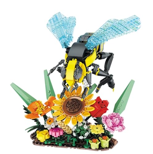 Brigamo Bausteine Blumen Beet inkl. baubarem Bienen Insekt, 750 Klemmbausteine Brigamo Bausteine Blumen Beet inkl. baubarem Bienen Insekt, 750 Klemmbausteine von Brigamo