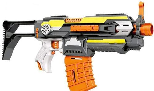 Premium Blaster Elektrisches Gewehr Schnellfeuer Softdart Blaster Elite Flame War inkl. Munition von Brigamo