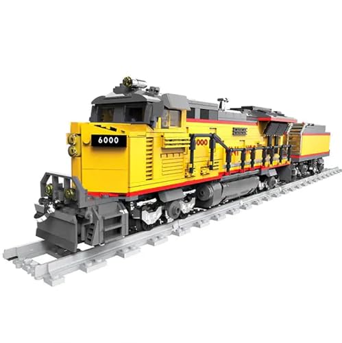 Brigamo Güterzug Diesel Lok AC6000CW inkl. Motor, 1162 Klemmbausteine Brigamo Güterzug Diesel Lok AC6000CW inkl. Motor, 1162 Klemmbausteine von Brigamo
