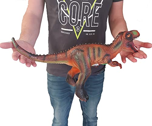 Brigamo 【𝙋𝙧𝙞𝙢𝙚 𝘿𝙚𝙖𝙡】 Premium XL Riesen T-Rex Dinosaurier Figur inkl. Sound - Siehe Video von Brigamo