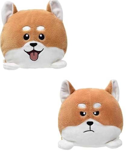 Brigamo 【𝙋𝙧𝙞𝙢𝙚 𝘿𝙚𝙖𝙡】 Plushie 2in1 Plüsch Hund Doge Meme Shiba Inu Doge Coin Plüschtier, extra weich von Brigamo