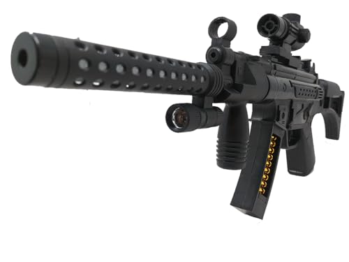 Brigamo 【𝙋𝙧𝙞𝙢𝙚 𝘿𝙚𝙖𝙡】 Premium HK MP5 Maschinenpistole SEK Polizei Spielzeug Pistole mit Licht & Sound - Siehe Video Brigamo 【𝙋𝙧𝙞𝙢𝙚 𝘿𝙚𝙖𝙡】 Premium HK MP5 Maschinenpistole SEK Polizei Spielzeug Pistole mit Licht & Sound - Siehe Video von Brigamo