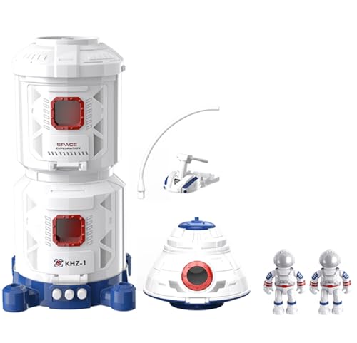 【𝙋𝙧𝙞𝙢𝙚 𝘿𝙚𝙖𝙡】 Weltraum Spielzeug Rakete, Raumkapsel Spielzeug ab 3 Jahre für Jungen von Brigamo