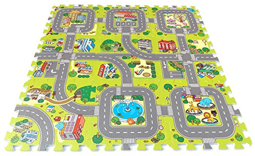 Stadt Puzzlematte, Spielmatte unendlich erweiterbar! Stadt Puzzlematte, Spielmatte unendlich erweiterbar! von Brigamo