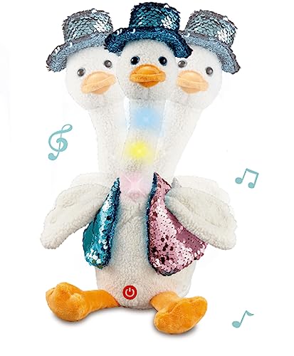Brigamo Tanzende Ente mit integrierten Songs, Dancin Duck Tanzt und spricht nach was du sagst von Brigamo