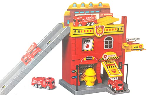 【𝙋𝙧𝙞𝙢𝙚 𝘿𝙚𝙖𝙡】 City Feuerwehr Station mit 2 x Feuerwehrauto, Auto Spielzeug ab 6 Jahre für Jungen 【𝙋𝙧𝙞𝙢𝙚 𝘿𝙚𝙖𝙡】 City Feuerwehr Station mit 2 x Feuerwehrauto, Auto Spielzeug ab 6 Jahre für Jungen von Brigamo