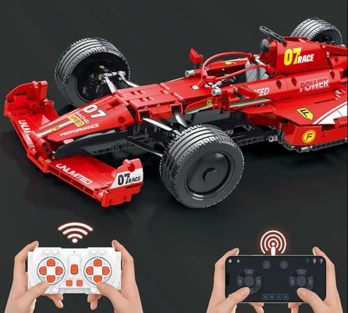 Technik F1 Rennauto Klemmbausteine Set mit 2,4 Ghz Power Funktions Technik F1 Rennauto Klemmbausteine Set mit 2,4 Ghz Power Funktions von Brigamo