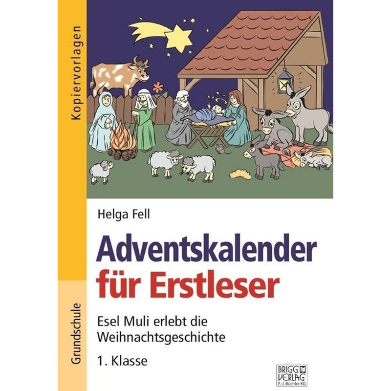 Adventskalender für Erstleser von Brigg Verlag