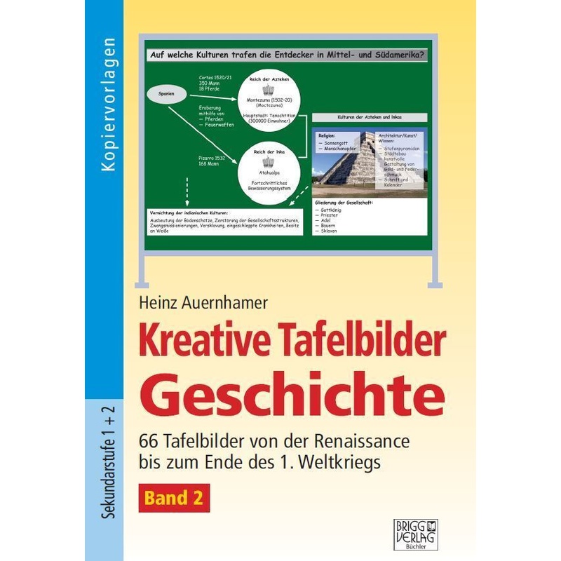 Kreative Tafelbilder Geschichte, m. CD-ROM.Bd.2 von Brigg Verlag