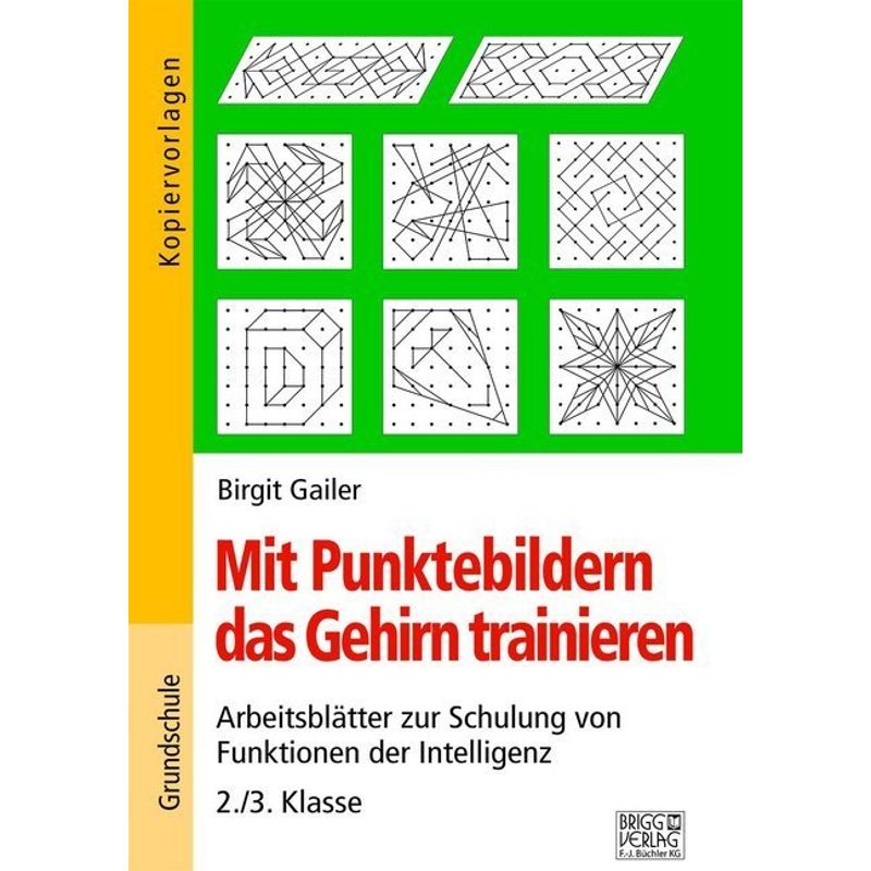 Mit Punktebildern das Gehirn trainieren - 2./3. Klasse von Brigg Verlag