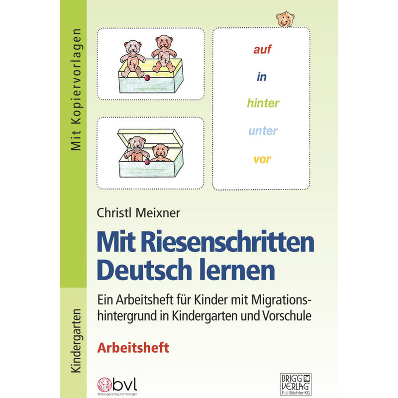 Mit Riesenschritten Deutsch lernen - Arbeitsheft von Brigg Verlag
