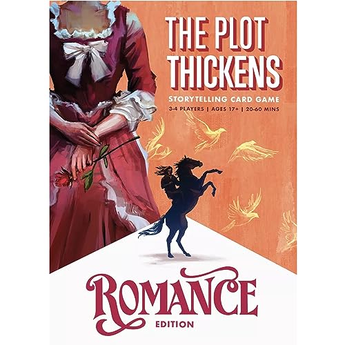 Bright Eye Games - The Plot Thickens Romance - Kartenspiele - Ab 14 Jahren - 3-4 Spieler - Englisch von Bright Eye Games