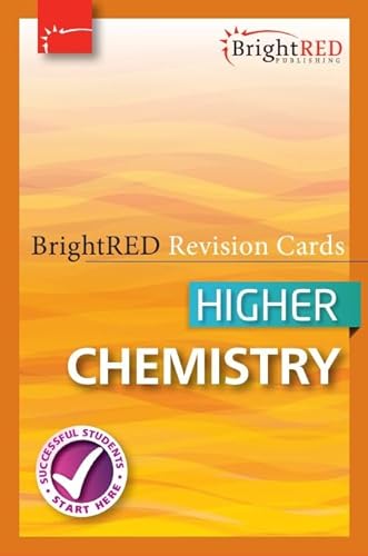 BrightRED Revision Cards - Higher Chemistry BrightRED Revision Cards - Higher Chemistry von Bright Red Publishing