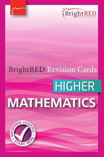 BrightRED Revision Cards - Higher Mathematics BrightRED Revision Cards - Higher Mathematics von Bright Red Publishing