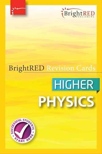 BrightRED Revision Cards - Higher Physics BrightRED Revision Cards - Higher Physics von Bright Red Publishing