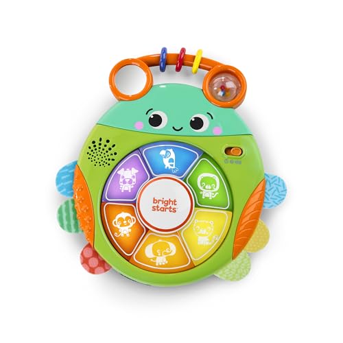 Bright Starts Safari Surprise Multisensorisches Spielzeug, elektronisches Babyspielzeug mit Tiergeräuschen und Melodien, zum Entdecken von Ursache und Wirkung, Unisex, ab 6 Monaten Bright Starts Safari Surprise Multisensorisches Spielzeug, elektronisches Babyspielzeug mit Tiergeräuschen und Melodien, zum Entdecken von Ursache und Wirkung, Unisex, ab 6 Monaten von Bright Starts