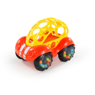 Bright Starts Spielzeugauto, Rattle & Roll Buggie™ , rot von Bright Starts