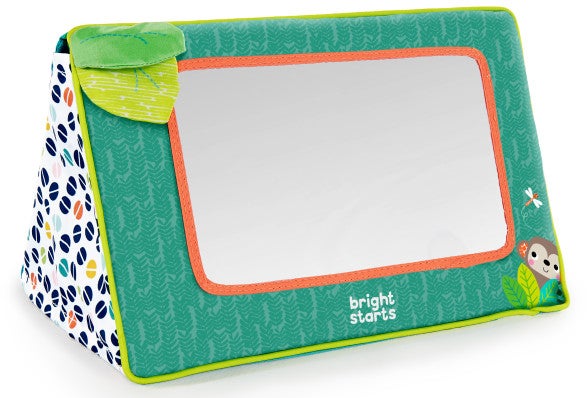 BrightStarts Safari Mirror Aktivitätsspielzeug, Grün/Gemustert, Babyspielzeug BrightStarts Safari Mirror Aktivitätsspielzeug, Grün/Gemustert, Babyspielzeug von Bright Starts