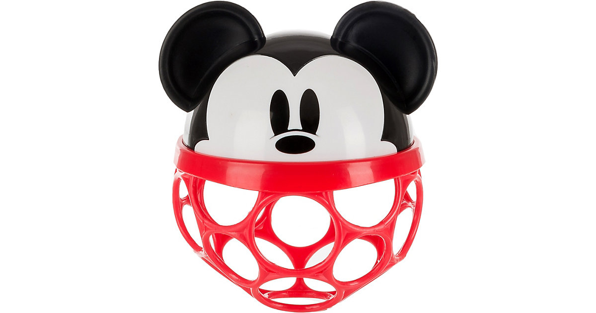 Disney Baby Mickey Mouse Rattle Along Buddy, leicht zu greifendes Spielzeug, ab dem Neugeborenenalter rot Disney Baby Mickey Mouse Rattle Along Buddy, leicht zu greifendes Spielzeug, ab dem Neugeborenenalter rot von Bright Starts