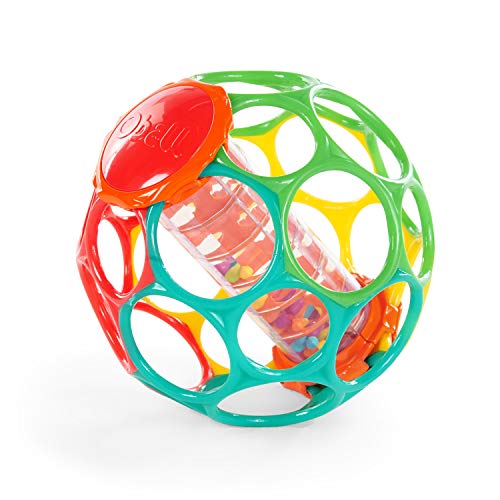 Oball, Regenmacher, flexibler, leicht greifbarer Ball, zum Schütteln, Greifen und Beißen, ab 3 Monaten Oball, Regenmacher, flexibler, leicht greifbarer Ball, zum Schütteln, Greifen und Beißen, ab 3 Monaten von Bright Starts