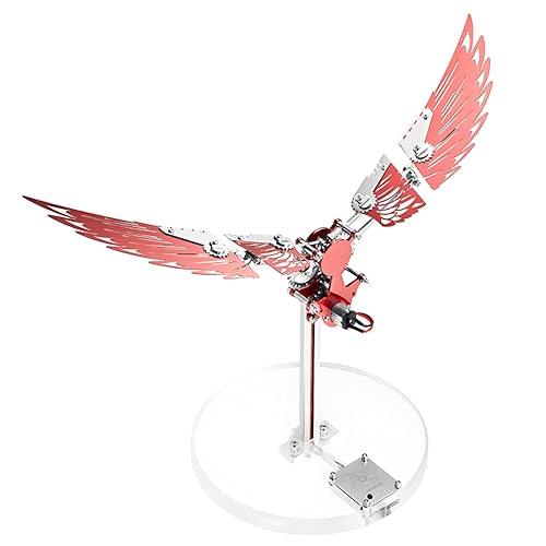 BrightBud 3D Metall Puzzle Modellbausatz Erwachsene, Flaming Shadow 3D Metall-Ornithopter Bausatz, DIY VogelMetall mit Flatterbewegung, Steampunk Sammelbare&Deko Geschenk, 124 Teilen BrightBud 3D Metall Puzzle Modellbausatz Erwachsene, Flaming Shadow 3D Metall-Ornithopter Bausatz, DIY VogelMetall mit Flatterbewegung, Steampunk Sammelbare&Deko Geschenk, 124 Teilen von BrightBud