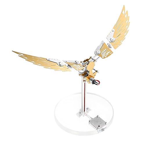BrightBud 3D Metall Puzzle Modellbausatz Erwachsene, Flaming Shadow 3D Metall-Ornithopter Bausatz, DIY VogelMetall mit Flatterbewegung, Steampunk Sammelbare&Deko Geschenk, 124 Teilen BrightBud 3D Metall Puzzle Modellbausatz Erwachsene, Flaming Shadow 3D Metall-Ornithopter Bausatz, DIY VogelMetall mit Flatterbewegung, Steampunk Sammelbare&Deko Geschenk, 124 Teilen von BrightBud
