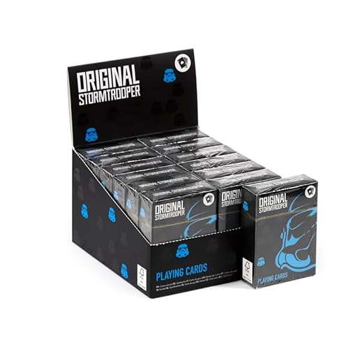 Brightium Deck – französisches Kartenspiel mit Motiv des Imperial Stormtrooper, 54 Karten, hochwertiges Papier und glänzende Oberfläche. von Brightium
