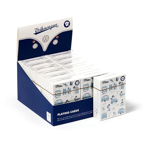 Brightium Kartendeck – Französisches Deck mit 54 Karten im Design von Volkswagen VW T1, ideal für Familienspiele und Unterhaltung. Brightium Kartendeck – Französisches Deck mit 54 Karten im Design von Volkswagen VW T1, ideal für Familienspiele und Unterhaltung. von Brightium