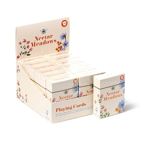 Brightium Kartenspiel – Französisches Deck mit 54 Karten mit Illustrationen von Bienen und Nektar, ideal für Familien- und Strategiespiele. Brightium Kartenspiel – Französisches Deck mit 54 Karten mit Illustrationen von Bienen und Nektar, ideal für Familien- und Strategiespiele. von Brightium