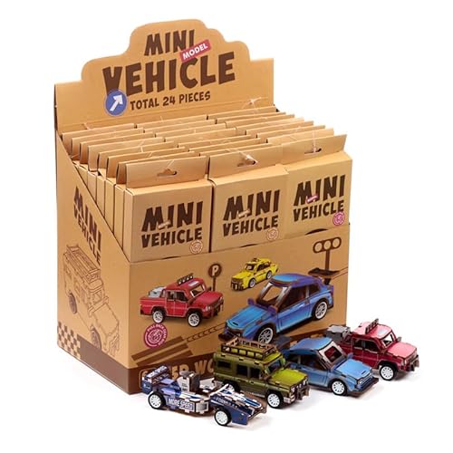Brightium Kinderpuzzle – 24 3D-Holzteile mit Formen von Kraftfahrzeugen, ideal für die Entwicklung motorischer Fähigkeiten und Fantasie. Brightium Kinderpuzzle – 24 3D-Holzteile mit Formen von Kraftfahrzeugen, ideal für die Entwicklung motorischer Fähigkeiten und Fantasie. von Brightium