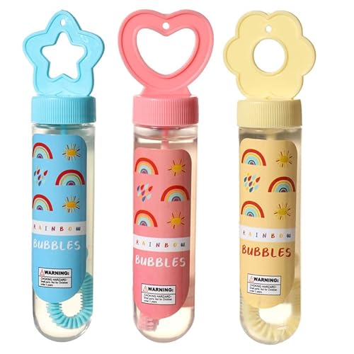 Brightium Pompero Seifenblasengenerator, mit ergonomischem Griff, einfach zu bedienen, produziert große und Bunte Blasen, ideal für Kinder. von Brightium