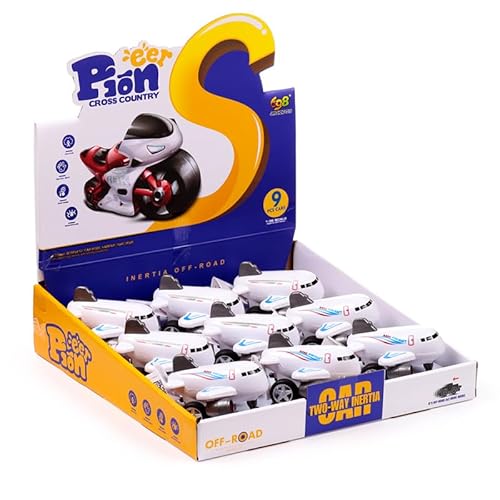 Brightium Spielzeugauto, Antriebs- und Reibungsauto, Robustes Material, buntes Design, ideal für aktives Spielen und motorische Entwicklung bei Kindern. von Brightium