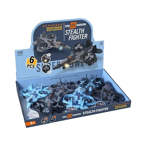 Brightium Spielzeugflugzeug – Spielzeug mit Antrieb, aerodynamisches Design, robuste Materialien, LED-Leuchten, ideal zum Spielen im Innen- und Außenbereich. Brightium Spielzeugflugzeug – Spielzeug mit Antrieb, aerodynamisches Design, robuste Materialien, LED-Leuchten, ideal zum Spielen im Innen- und Außenbereich. von Brightium