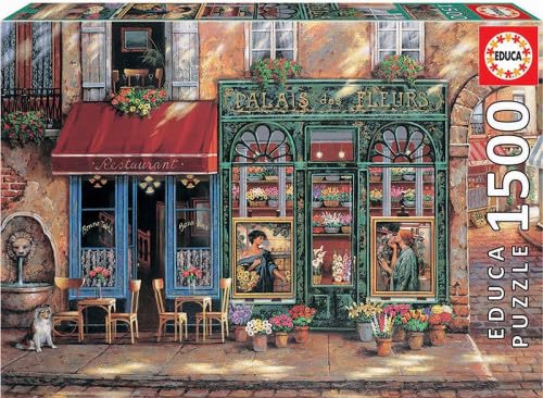 Puzzle mit 1500 Teilen mit Blumen-Illustration, ideal für Liebhaber von Herausforderungen, fördert Konzentration und Geduld. Puzzle mit 1500 Teilen mit Blumen-Illustration, ideal für Liebhaber von Herausforderungen, fördert Konzentration und Geduld. von Brightium