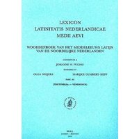 Lexicon Latinitatis Nederlandicae Medii Aevi, Fascicle 62 von Brill