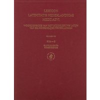 Lexicon Latinitatis Nederlandicae Medii Aevi: Volume VIII. Sua-Z, with Supplementa and Corrigenda von Brill