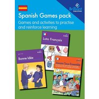 Spanish Games pack von Brilliant Publications