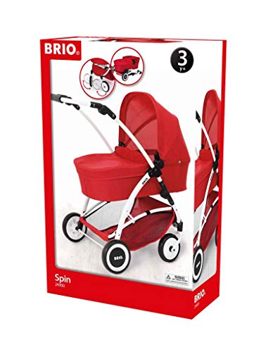 BRIO 24900 7 - Puppenwagen Spin rot von BRIO