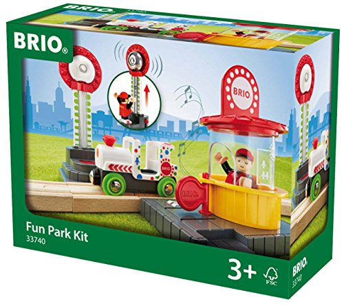 BRIO 33740 - Fun Park Spiel-Set, Stadtleben von BRIO