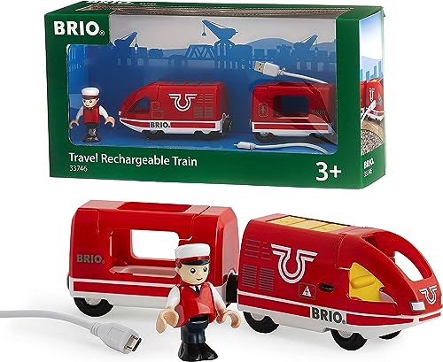 BRIO 33746 Roter Akku-Reisezug von BRIO