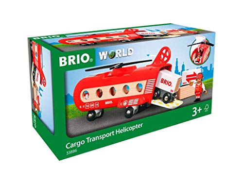 BRIO World 33886 - Eisenbahn-Transporthubschrauber von BRIO