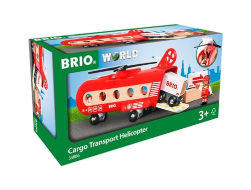 BRIO World 33886 - Eisenbahn-Transporthubschrauber von BRIO