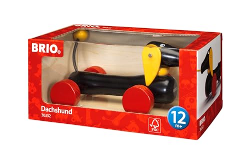 BRIO Nachziehtier - Dackel - Holzspielzeug für Kinder BRIO Nachziehtier - Dackel - Holzspielzeug für Kinder von BRIO