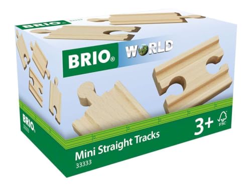 BRIO World - 1/4 Gerade Gleise (A2,B2,C2) von BRIO