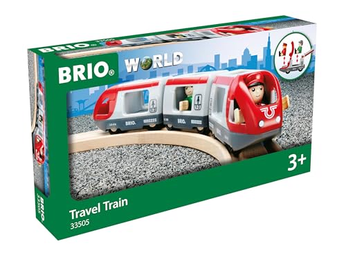 BRIO 33505 - Roter Reisezug - Spielzeuglok, Kleinkind-Spielzeug für Kinder ab 3 Jahren BRIO 33505 - Roter Reisezug - Spielzeuglok, Kleinkind-Spielzeug für Kinder ab 3 Jahren von BRIO