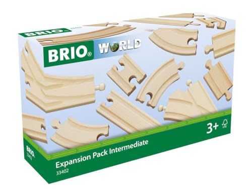 BRIO 63340200 Mittleres Schienensortiment von BRIO