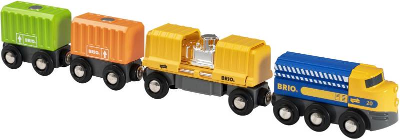 BRIO Güterzug mit drei Waggons von BRIO